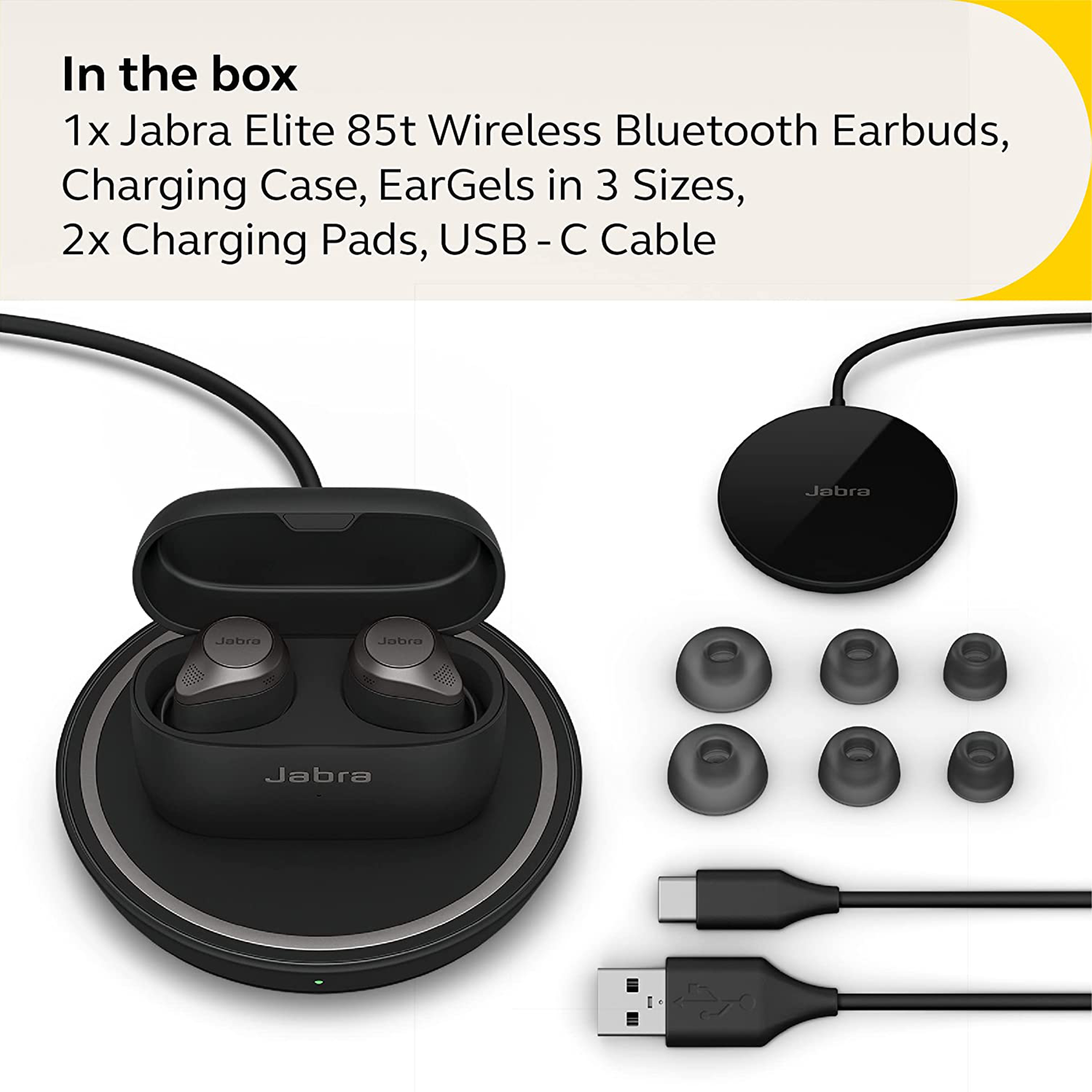 Buy Jabra Elite 85t TWS Earbuds with Active Noise Cancellation